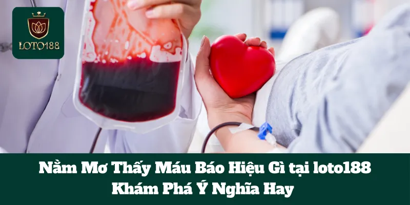 Nằm Mơ Thấy Máu Báo Hiệu Gì tại loto188: Khám Phá Ý Nghĩa Hay  1 Nằm Mơ Thấy Máu Báo Hiệu Gì tại loto188: Khám Phá Ý Nghĩa Hay